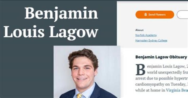 
Ben Lagow Death: How Did He Die? Cause Of Death & Obituary	