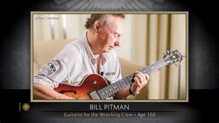 Bill Pitman A Guitarist Passed Away At The Age Of 102