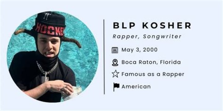 
BLP Kosher – Wiki, Age, Height, Net Worth, Girlfriend, Career	