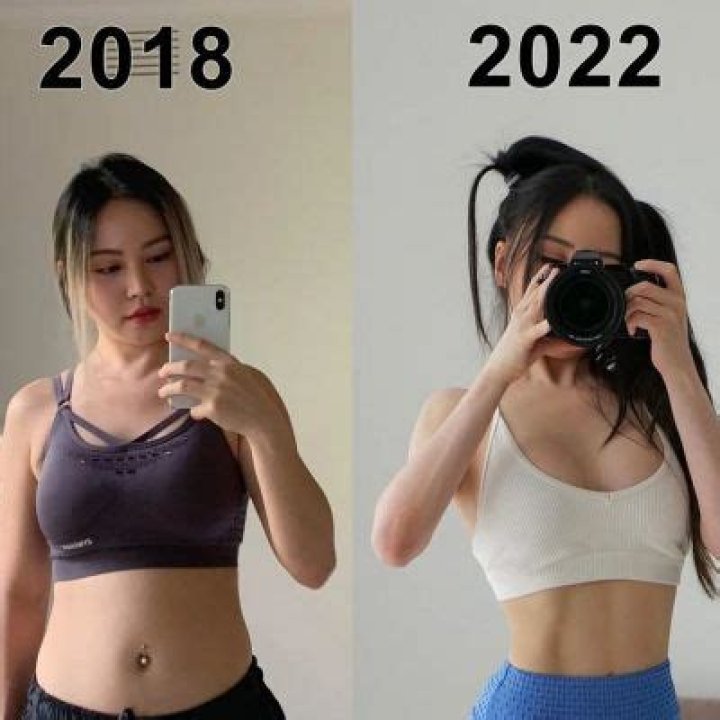 Chloe Ting Weight Loss Journey: Before And After Photo