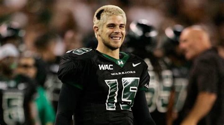 Colt Brennan- Net Worth, Age, Ethnicity, Girlfriend, Height, Career