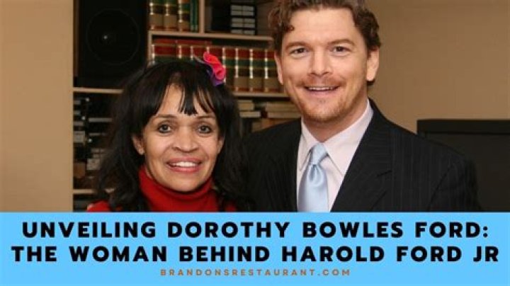 Dorothy Bowles Ford- All About The Mother Of Harold Ford Jr.