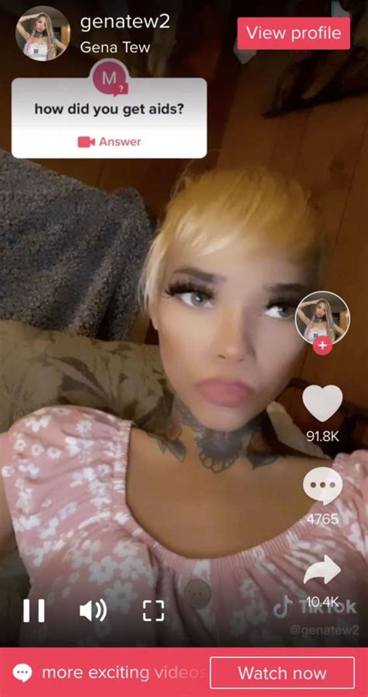 Gena Tew A Instagram Model Is Diagnosed With HIV