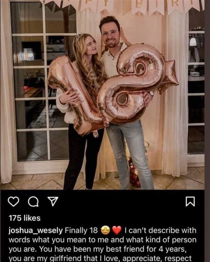 
Netizens Accused Joshua Wesely Groomed His Girlfriend And Accuse Him Of Being A Pedophile	