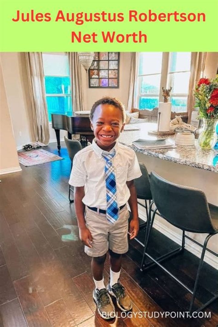 
Jules Augustus Robertson- Wiki, Age, Height, Parents, Net Worth, Ethnicity	