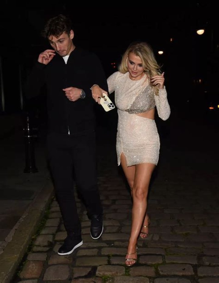 Lucy Fallon And Ryan Ledson Celebrating Valentine’s Day Together