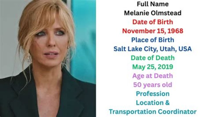 Melanie Olmstead- Age, Height, Net Worth, Husband, Career, Nationality