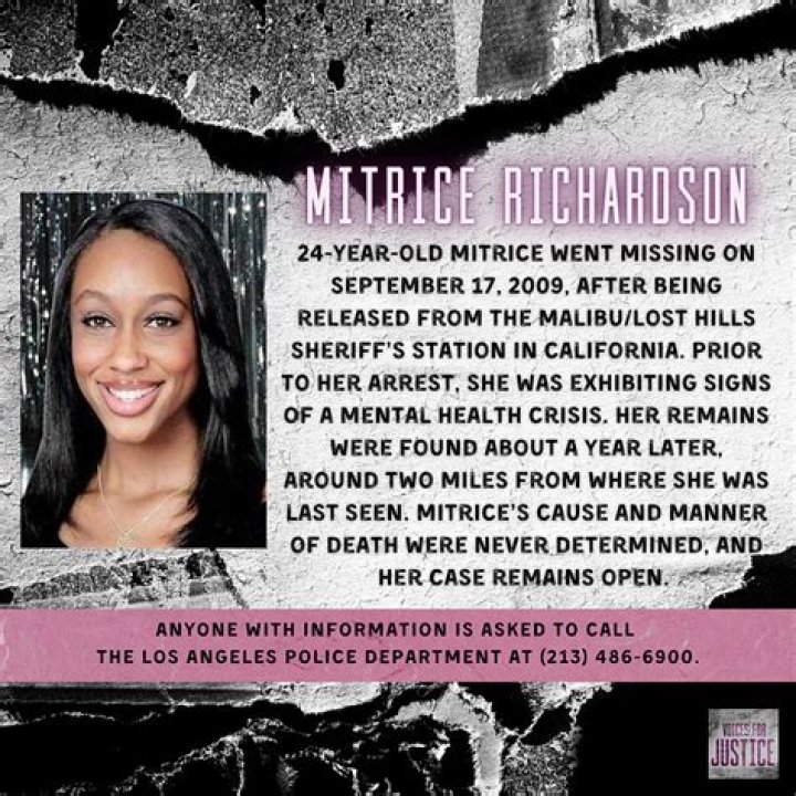 Mitrice Richardson Death: How Did She Die? Cause Of Death Explained