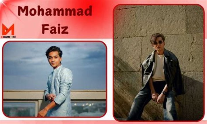 Mohammad Faiz- Wiki, Age, Ethnicity, Net worth, Girlfriend, Height, Career