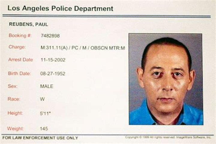 Paul Reubens Has Been Arrested Many Times And Is No Stranger To Legalities