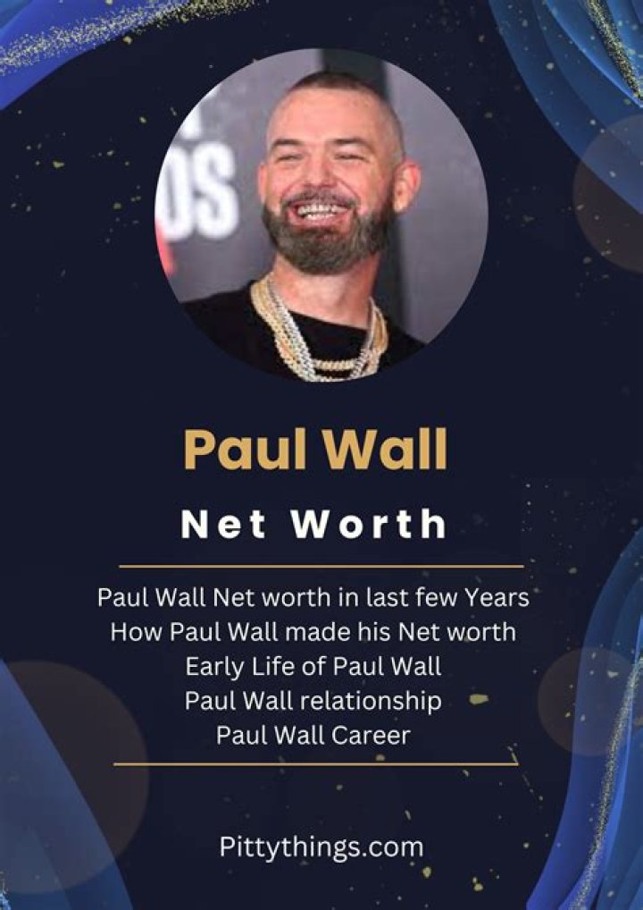 Paul Wall Net Worth: What’s His Worth? Lifestyle And Career Highlights