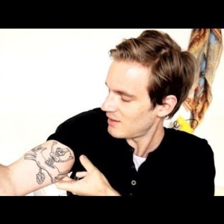 PewDiePie’s 5 Artestic Tattoos & Their Meanings