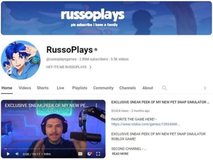 RussoPlays- Age, Height, Net Worth, Wife, Career, Nationality