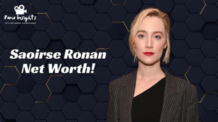 
Saoirse Ronan- Bio, Age, Net Worth, Boyfriend, Dating, Height	