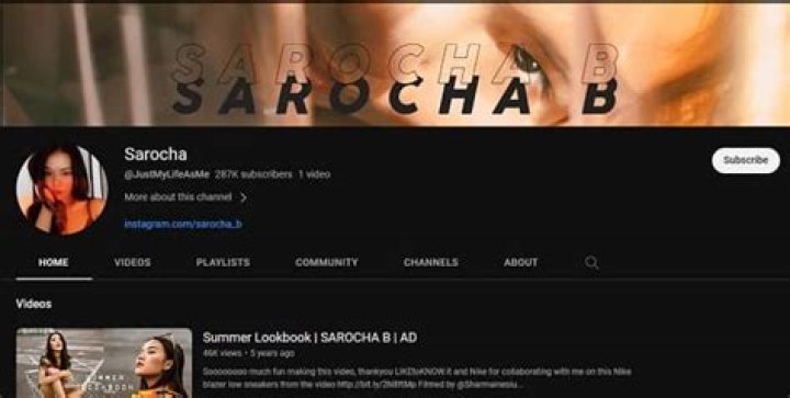 Sarocha B- Wiki, Age, Height, Net Worth, Boyfriend, Ethnicity