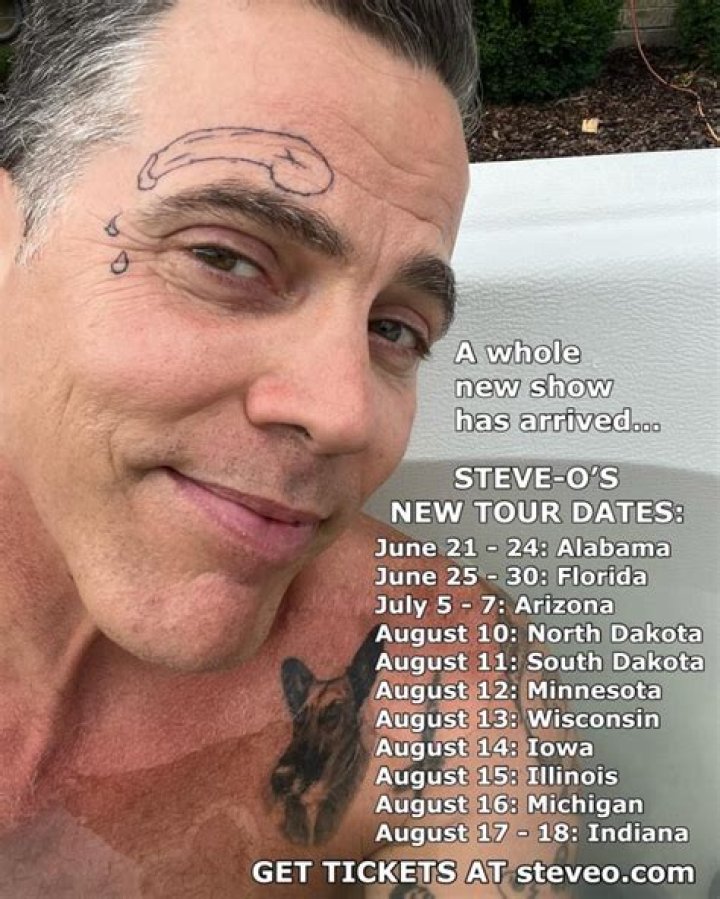 Steve-O’s 10 Weird Tattoos & Their Meanings