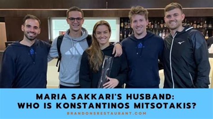 Who Are Kostas Sakkaris And Angeliki Kanellopolou? Meet Maria Sakkari’s Parents