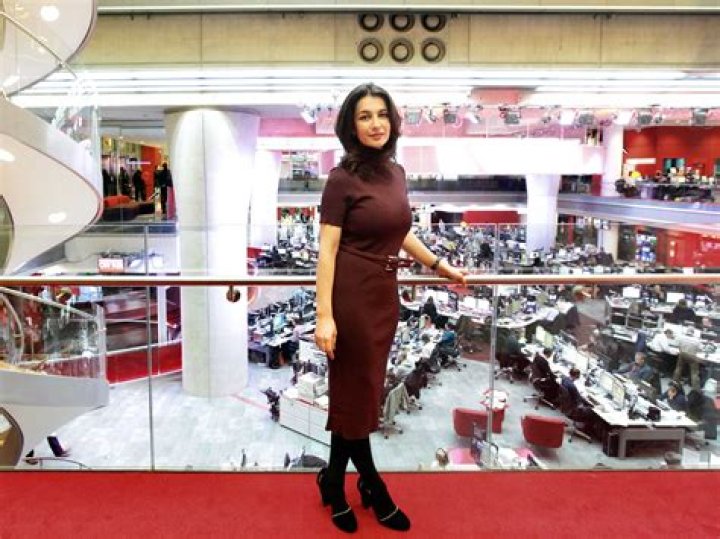 Yalda Hakim- Stunning Broadcaster For The Big BBC Network
